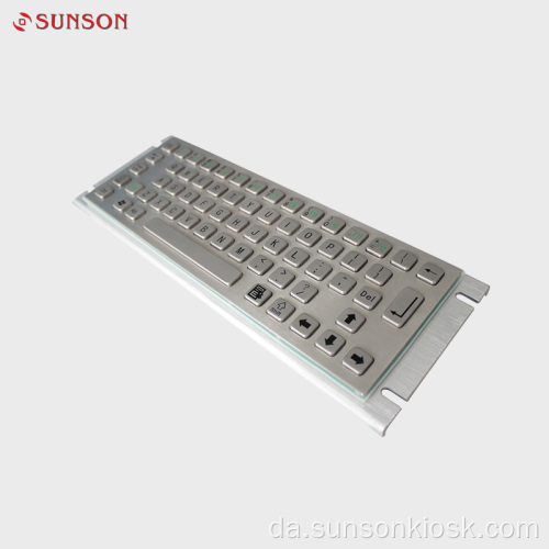 Vandtæt IP65 industrielt metal tastatur